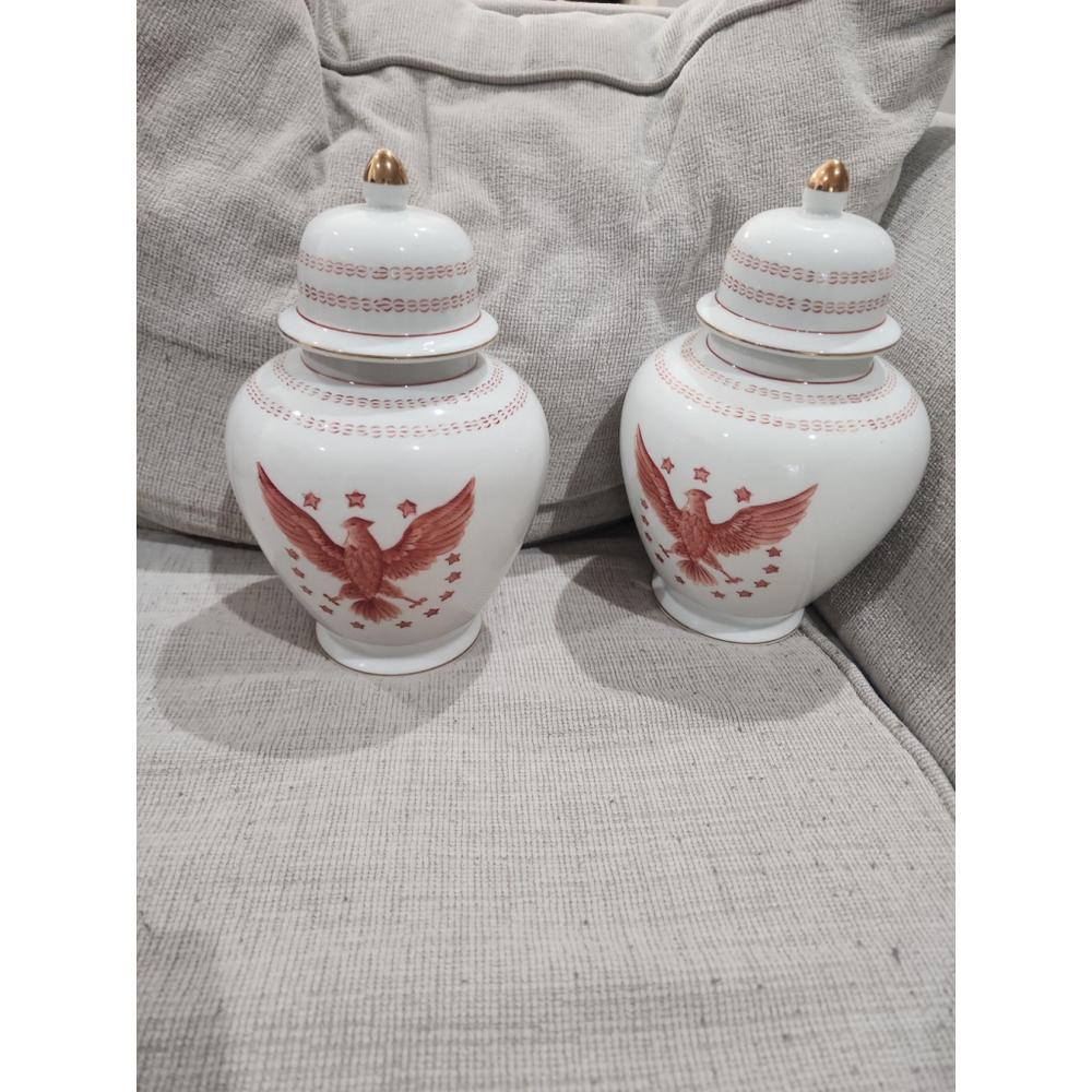 Ethan Allen Chinoserie Ginger Jar (both Jars)